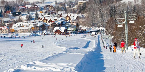 Teren narciarski Modrá hvězda - Bahýnka